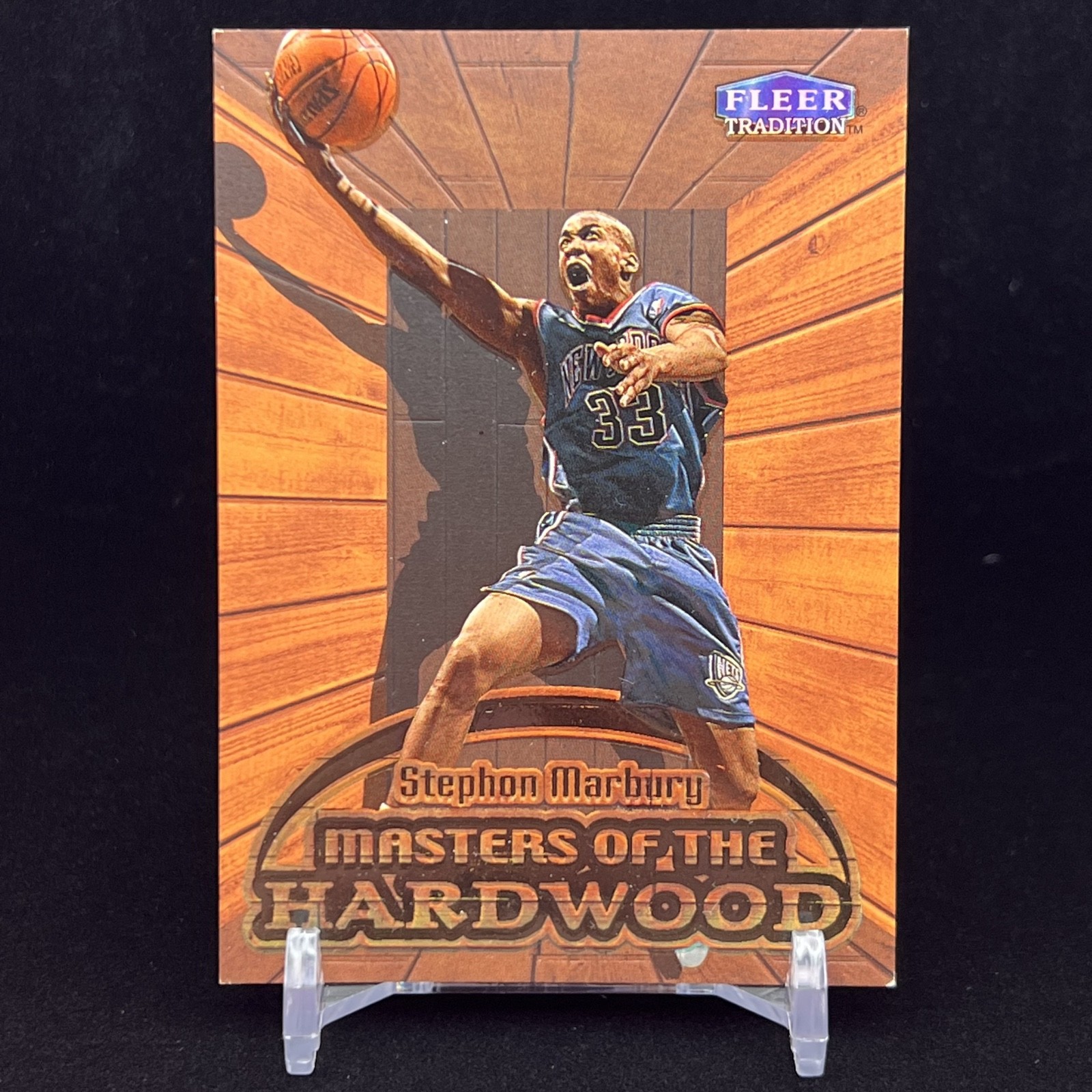 1999-00 Fleer Tradition - Masters of the Hardwood Stephon Marbury #10 MH 1999-00 Fleer Tradition - Masters of the Hardwood Stephon Marbury #10 MH