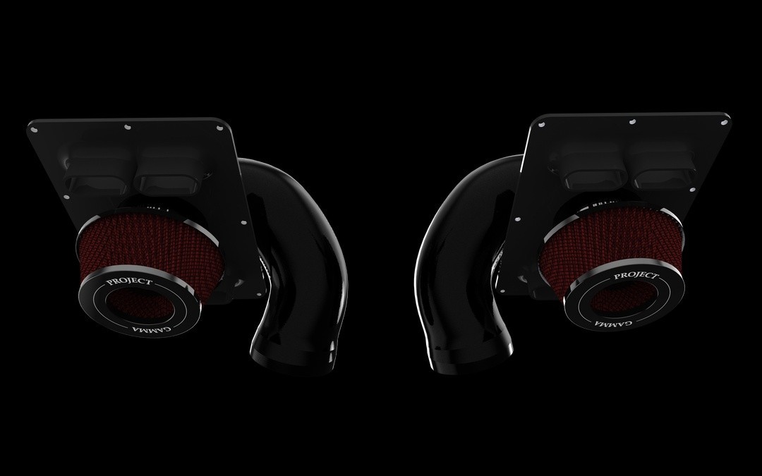 Silicone Intake System with Filters for McLaren 540C / 570S / 570GT / 600