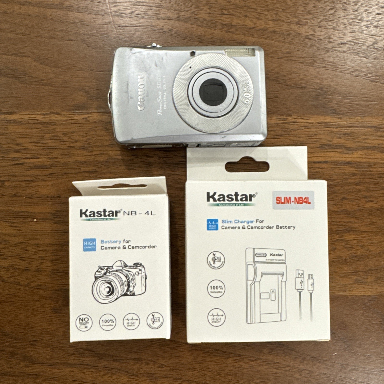 Canon PowerShot SD630 Silver 6MP 3x Zoom Tested Working Canon PowerShot SD630 Silver 6MP 3x Zoom Tested Working