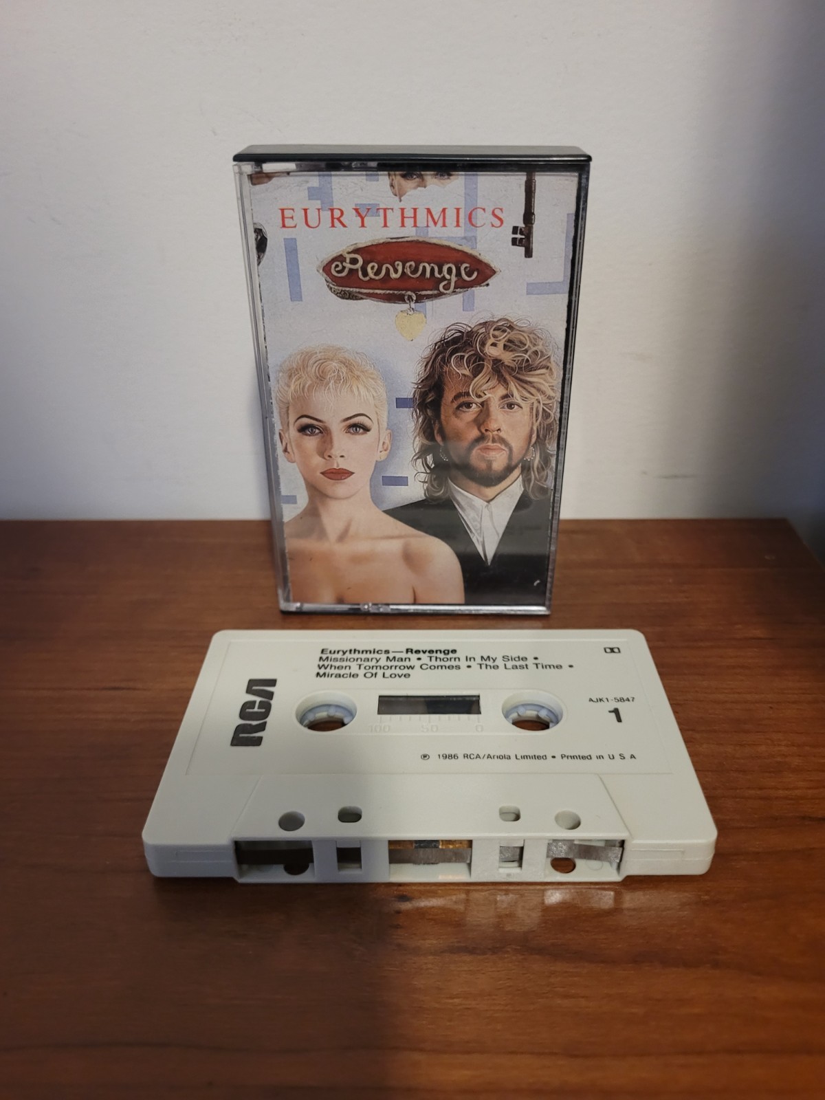 Eurythmics - Revenge - Cassette Tape Album 1986 RCA Records Vintage Eurythmics - Revenge - Cassette Tape Album 1986 RCA Records Vintage