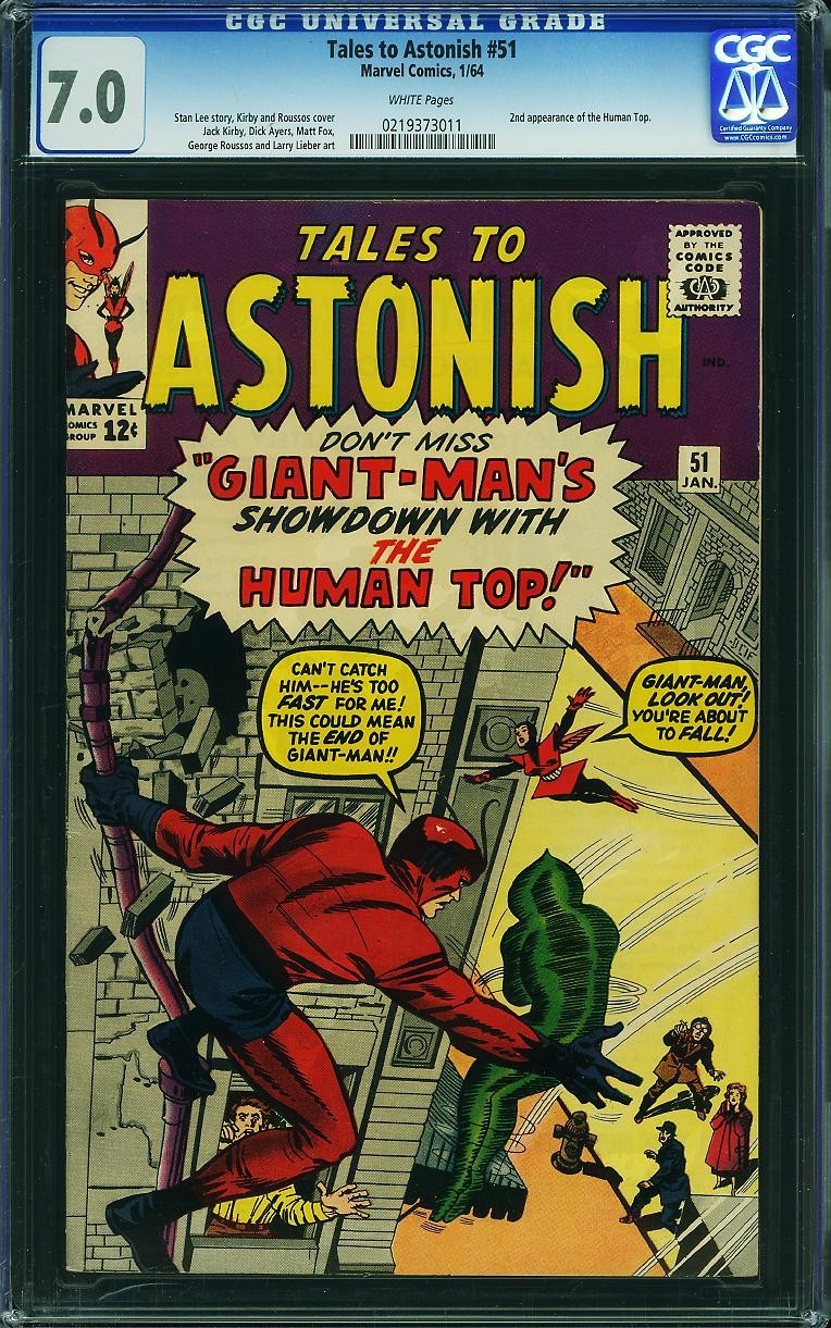TALES TO ASTONISH # 51 Silver Age  CGC 7.0 \