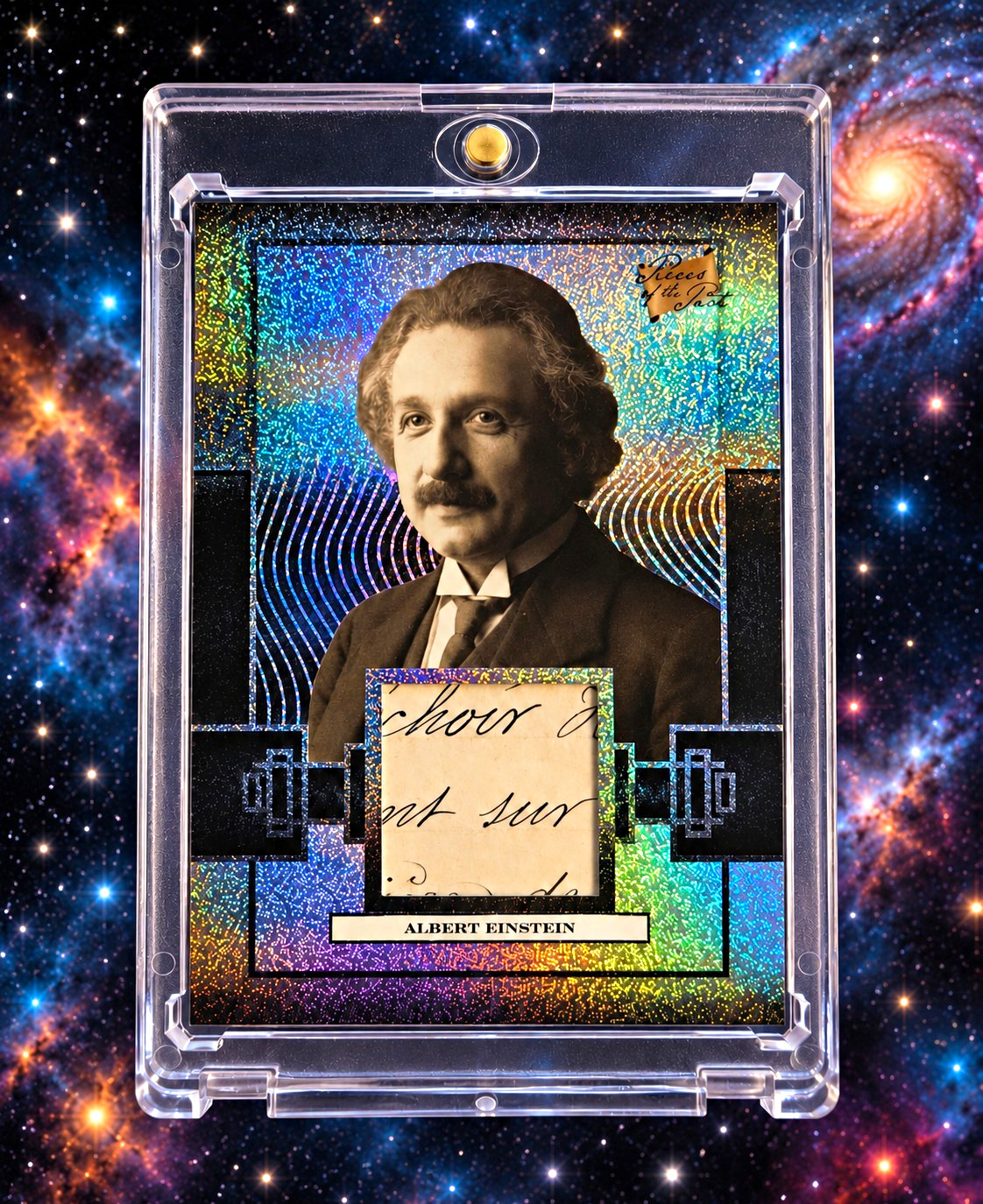 Super Products Inc. 2026 Pieces of the Past Albert Einstein Relic #325 01/01 Super Products Inc. 2026 Pieces of the Past Albert Einstein Relic #325 01/01
