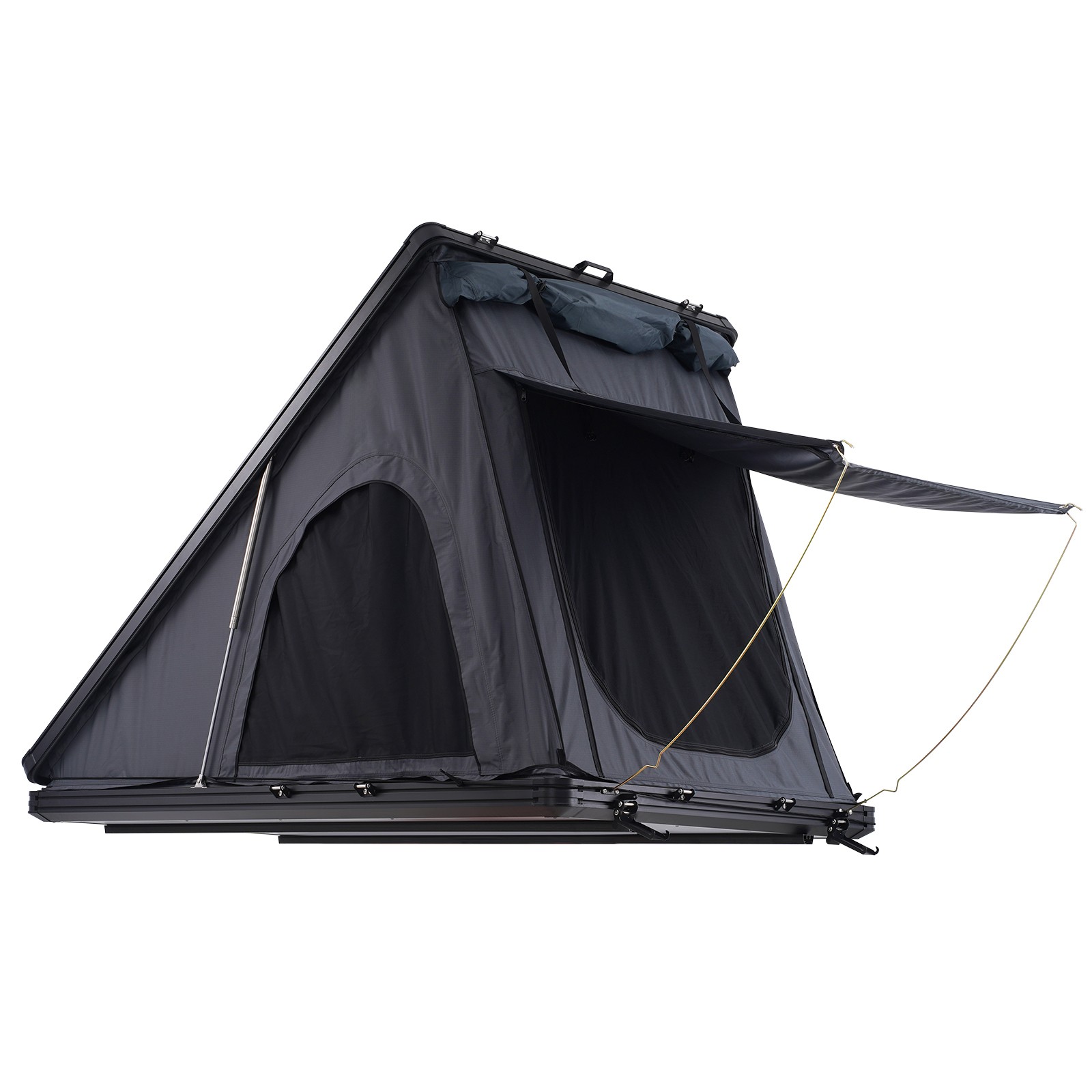 Uimoso Hard Shell Rooftop Tent , Waterproof, SUV/Truck Compatible with Ladder