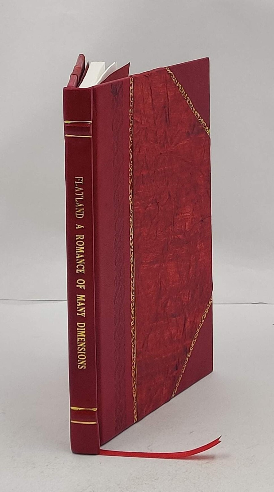 Flatland A Romance Of Many Dimensions 1884 By A Square [Leather Bound]