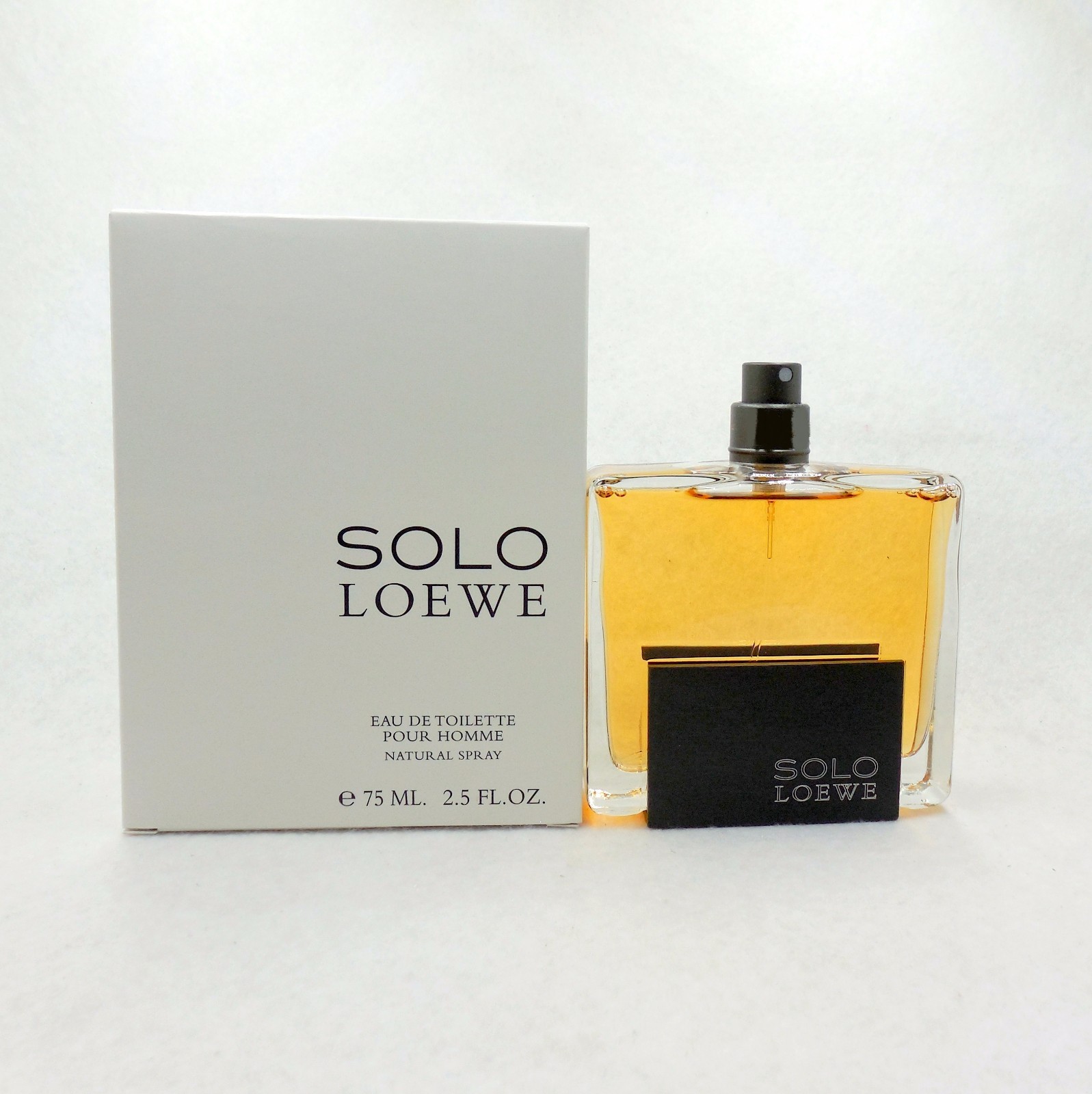 SOLO BY LOEWE POUR HOMME EAU DE TOILETTE NATURAL SPRAY 75 ML/2.5 FL.OZ. (T)