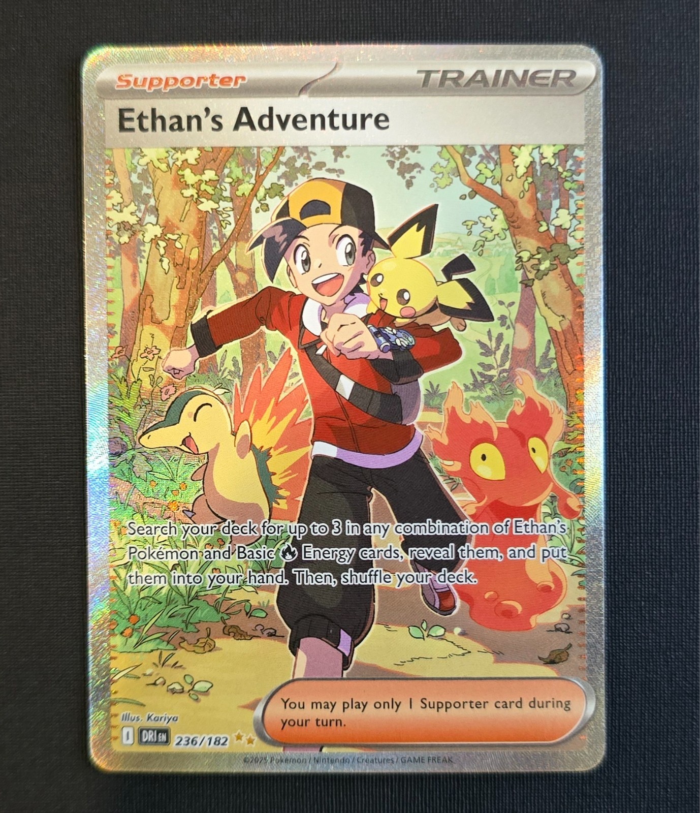 Ethan\'s Adventure 236/182 - Destined Rivals | ENG Special Illustration Rare Ethan\'s Adventure 236/182 - Destined Rivals | ENG Special Illustration Rare
