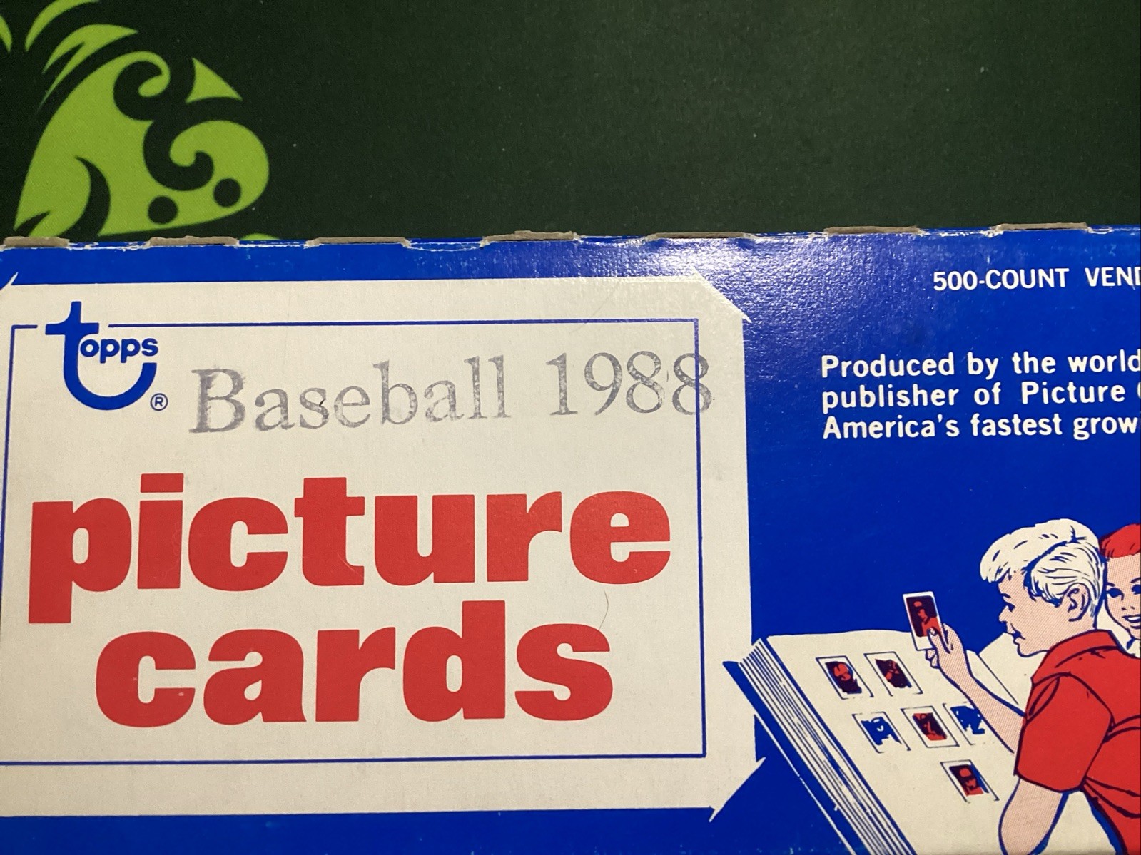 1988 Topps Baseball Vending Box (500 card count) un-searched / Unplucked⚾️🔥