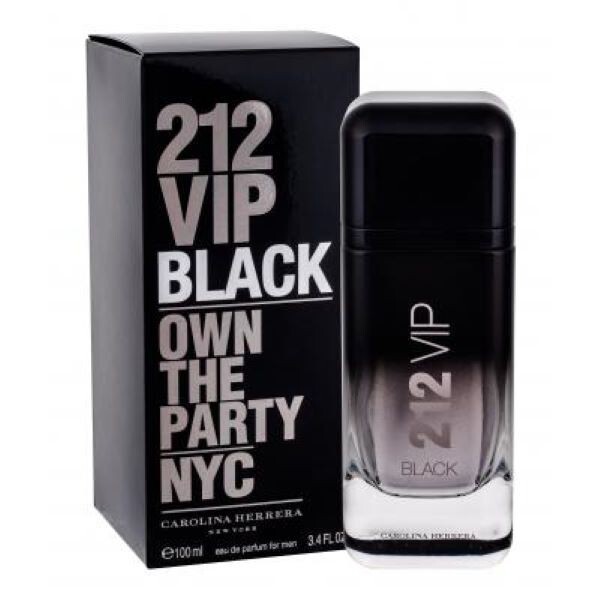 212 VIP Black NYC 3.4 oz / 100 ml Eau De Parfum Spray For Men