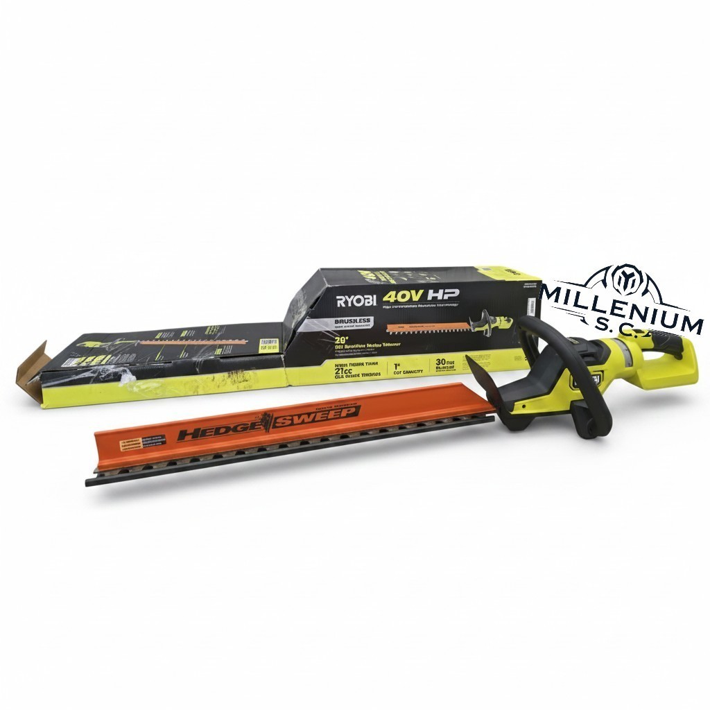 Ryobi 40V Brushless 26 in. Cordless Battery Hedge Trimmer - RY40604 - OPEN BOX Ryobi 40V Brushless 26 in. Cordless Battery Hedge Trimmer - RY40604 - OPEN BOX
