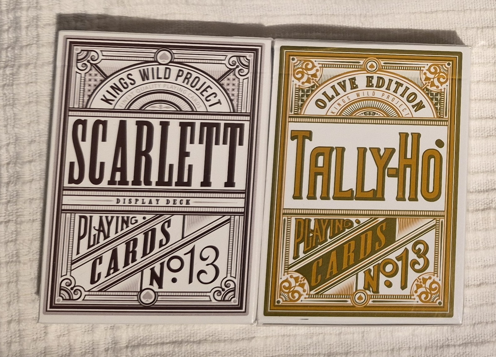 Kings Wild Project Scarlett and Olive Display Decks - Out Of Print Kwp Decks Kings Wild Project Scarlett and Olive Display Decks - Out Of Print Kwp Decks