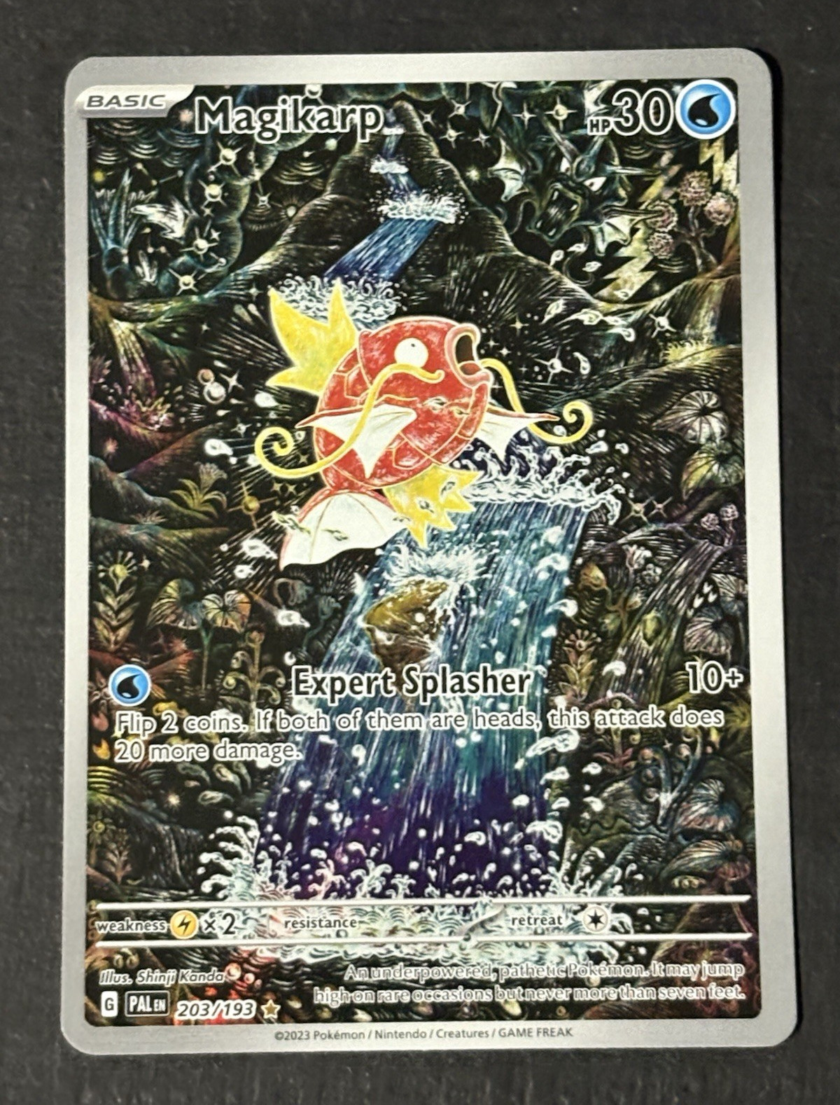 The Pokémon Company Pokemon TCG Magikarp 203/193 Paldea Evolved IR FA Holo The Pokémon Company Pokemon TCG Magikarp 203/193 Paldea Evolved IR FA Holo