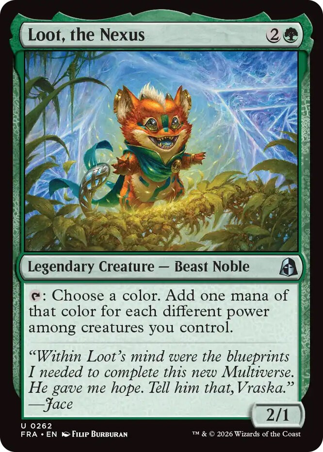 1x Loot, the Nexus MTG - Reality Fracture - NM-Mint