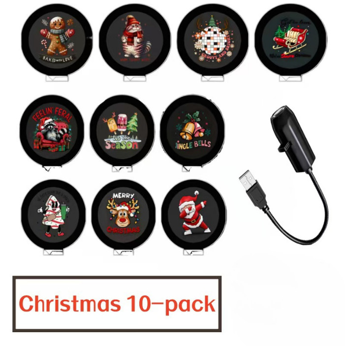 HD Christmas Scene Projector with 10 Festive Scenes, Plug and Play HD Christmas HD Christmas Scene Projector with 10 Festive Scenes, Plug and Play HD Christmas