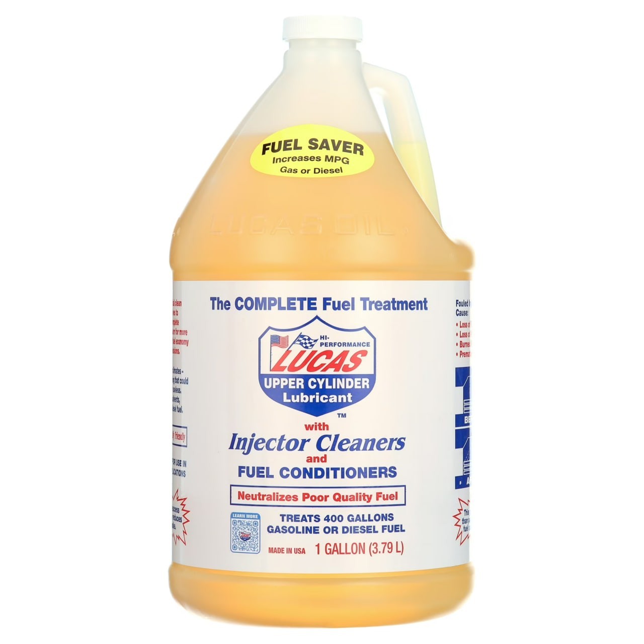Lucas Oil 10013 Fuel Treatment Gallon 7.5 Pound Lucas Oil 10013 Fuel Treatment Gallon 7.5 Pound