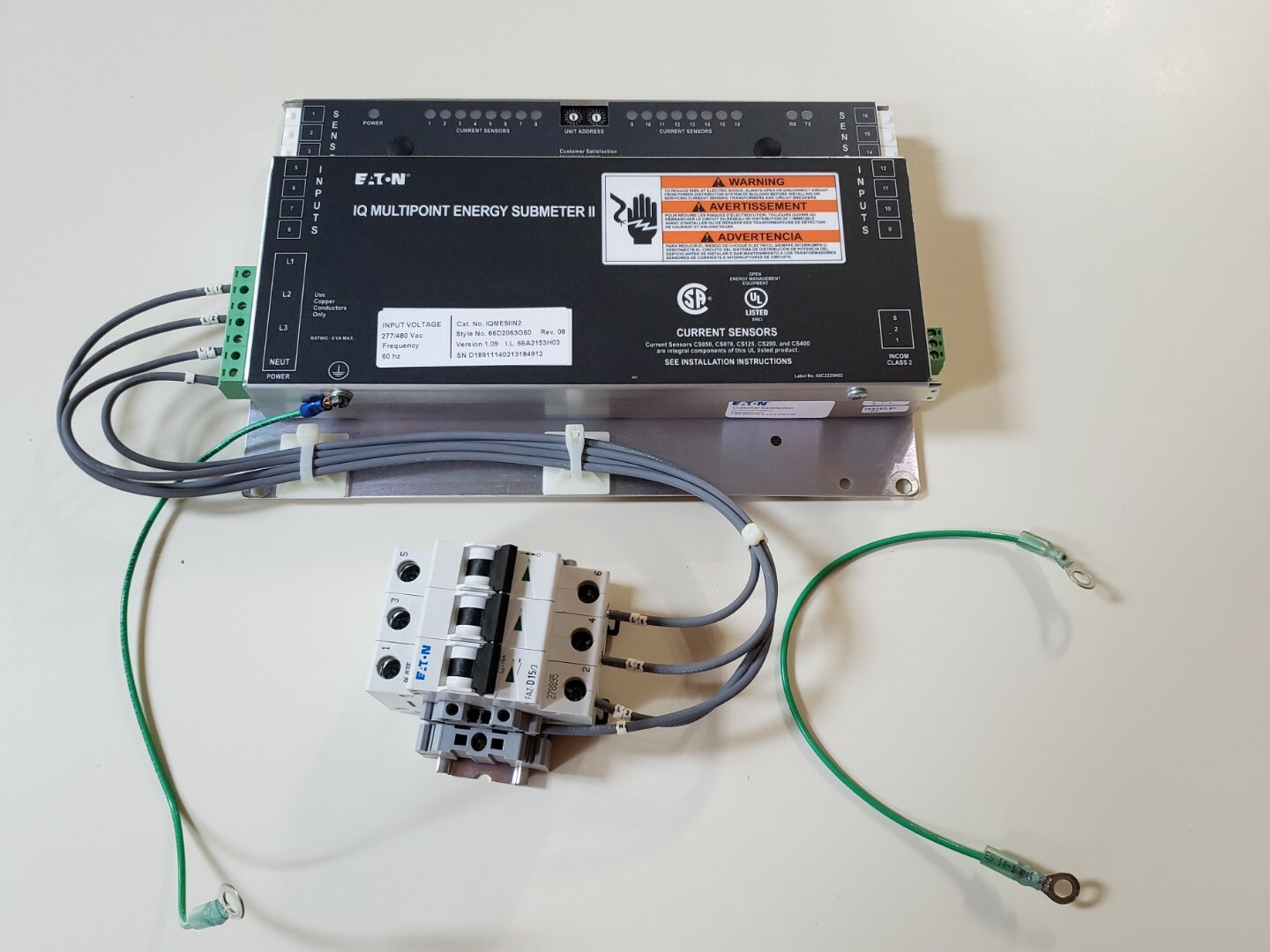EATON IQ MULTIPOINT ENERGY SUBMETER II Energy Monitoring system