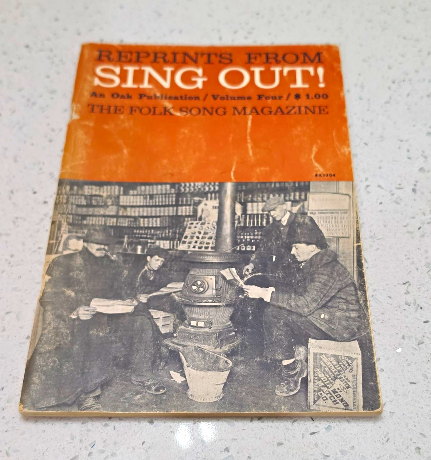 Vintage 1962 Reprints From Sing Out Magazine Volume 4 Oak Publications Pete Seeg