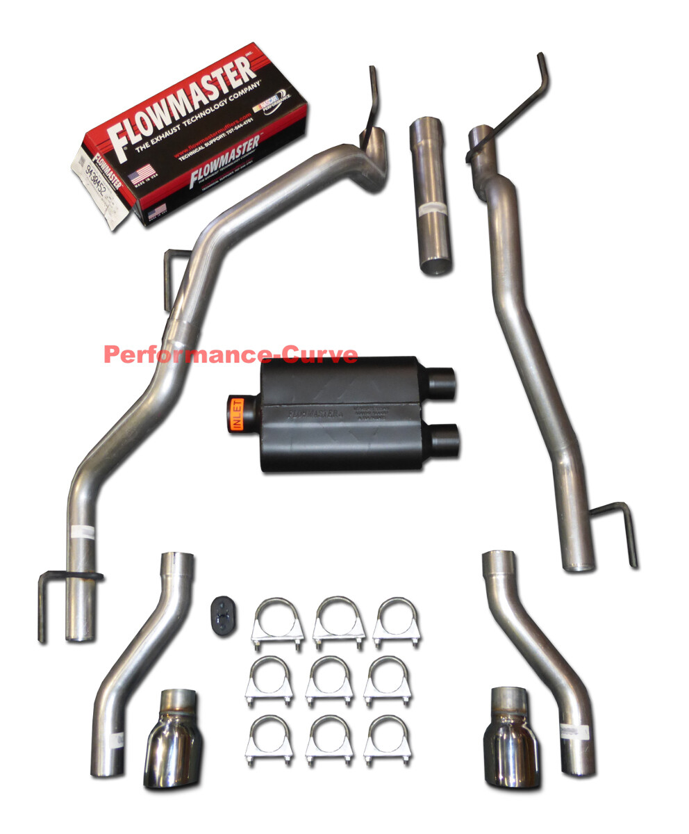 Performance CatBack Dual Exhaust Fits 09-22 Dodge RAM 5.7 - Flowmaster Super 44