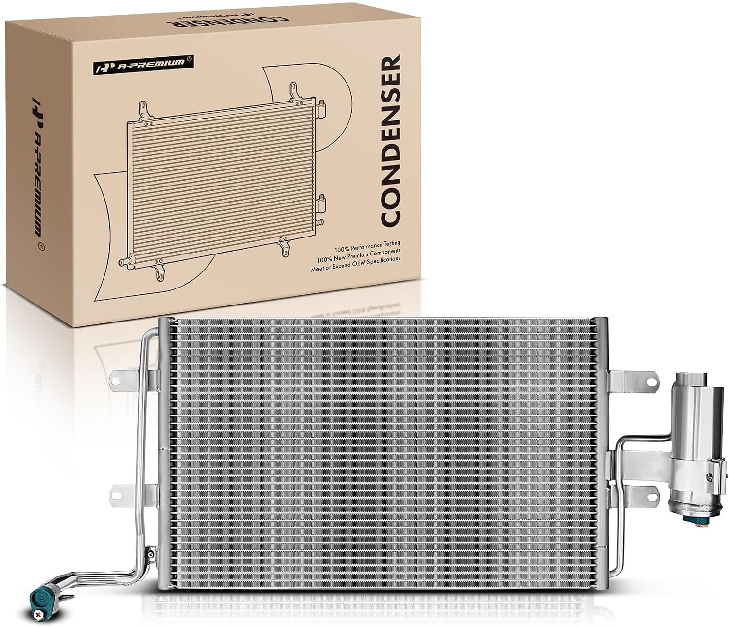 A/C Condenser VW Jetta Golf 99-05 Beetle 98-05 Audi TT 00-06 TT Quattro 00-05 A/C Condenser VW Jetta Golf 99-05 Beetle 98-05 Audi TT 00-06 TT Quattro 00-05