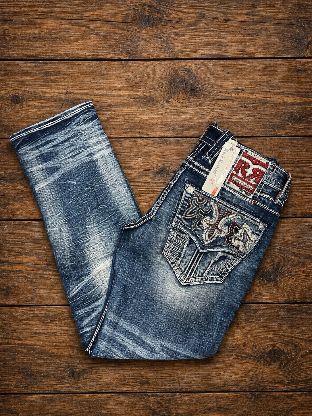 Rock Revival Men’s Jean's Benjey J2001 STRAIGHT Rock Revival Men’s Jean's Benjey J2001 STRAIGHT