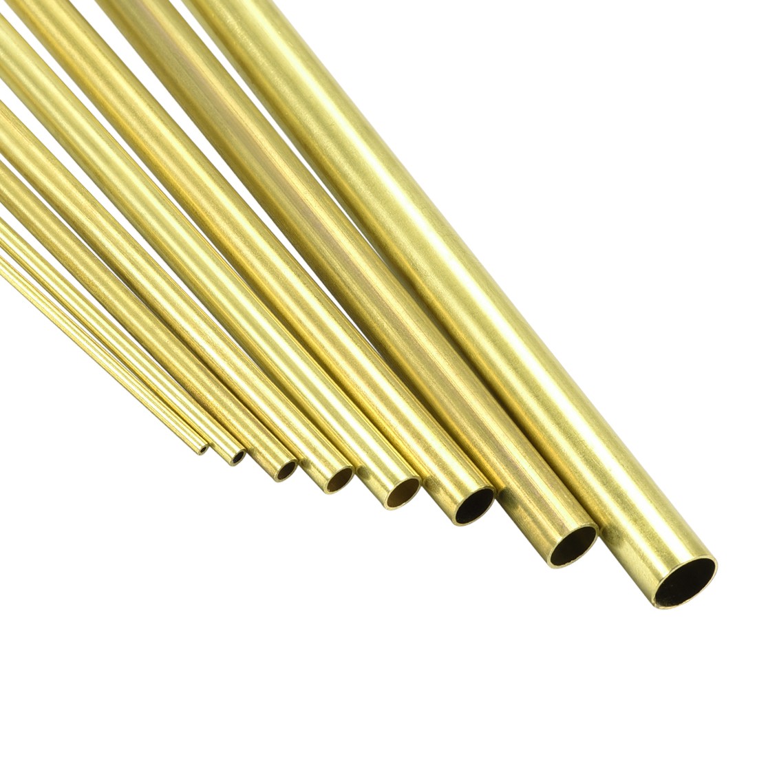 8pcs 2mm 3mm 4mm 5mm 6mm 7mm 8mm 10mm OD Brass Tube,Seamless 8pcs 2mm 3mm 4mm 5mm 6mm 7mm 8mm 10mm OD Brass Tube,Seamless