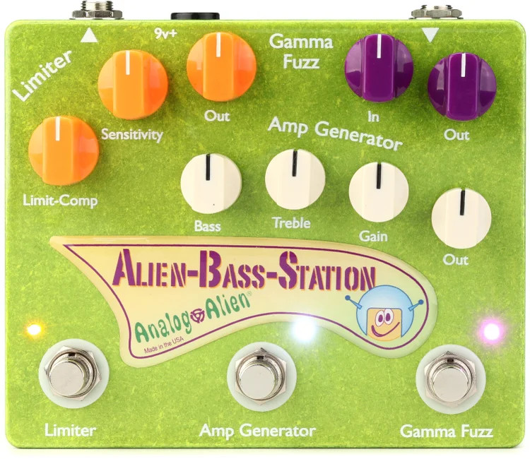 Analog Alien Alien Bass Station (ABS) Compressor / Amp Generator / Fuzz Bass