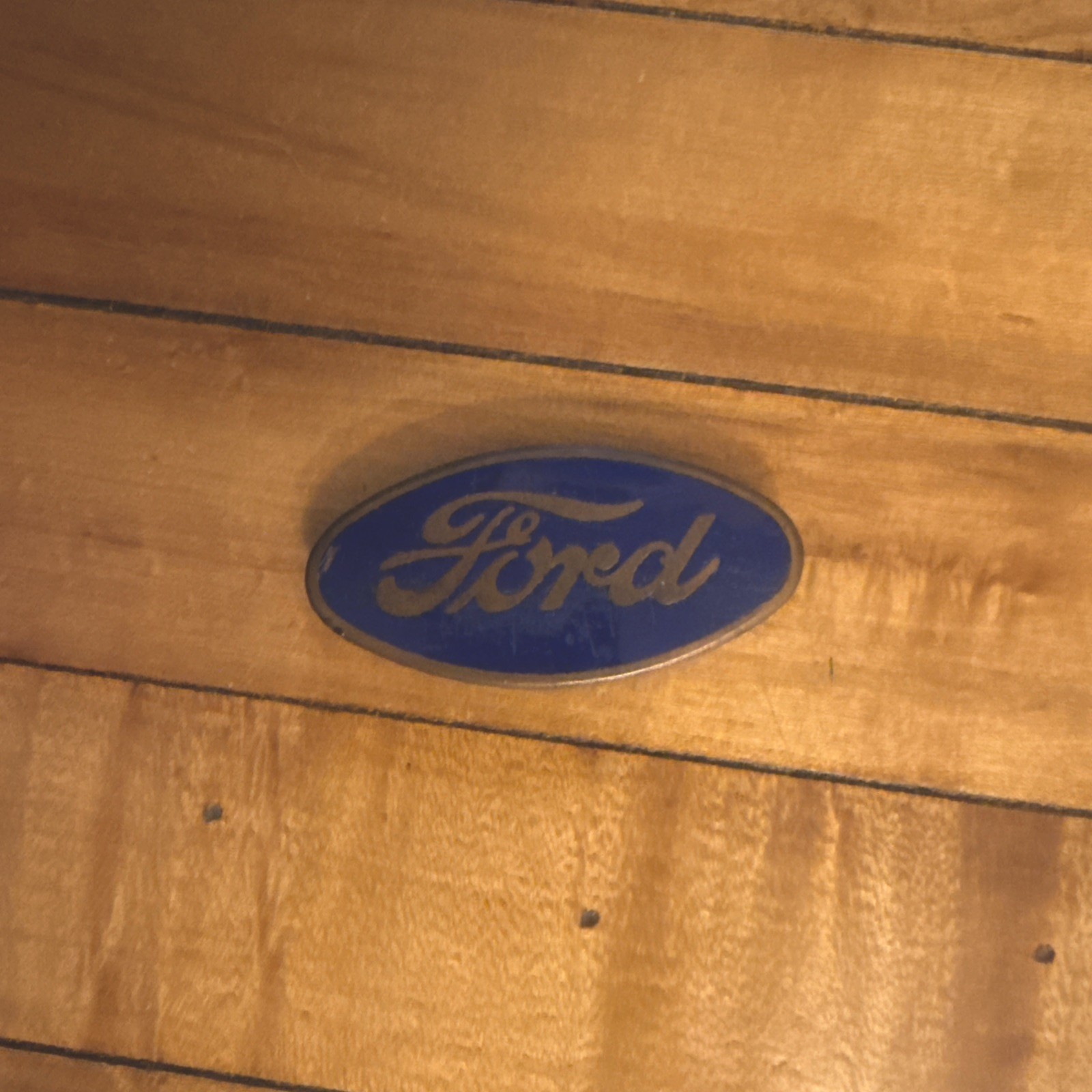 Vintage 1930s FORD GRILL EMBLEM Radiator Cap BLUE ENAMEL Vintage 1930s FORD GRILL EMBLEM Radiator Cap BLUE ENAMEL