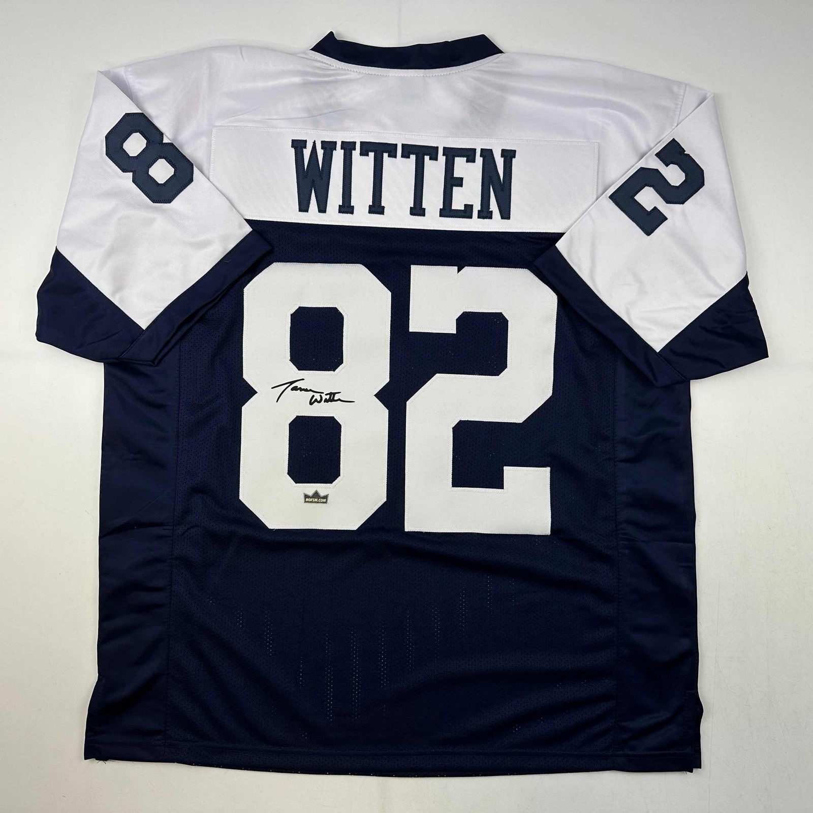 Facsimile Autographed Jason Witten Dallas Thanksgiving Jersey Men's XL Facsimile Autographed Jason Witten Dallas Thanksgiving Jersey Men's XL