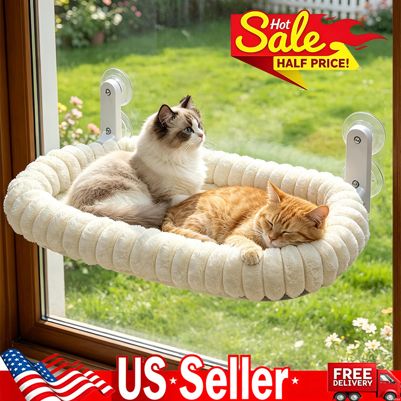Cat Window Perch Cat Window Hammock Seat Adjustable Large Cat Bed for Windowsill Cat Window Perch Cat Window Hammock Seat Adjustable Large Cat Bed for Windowsill