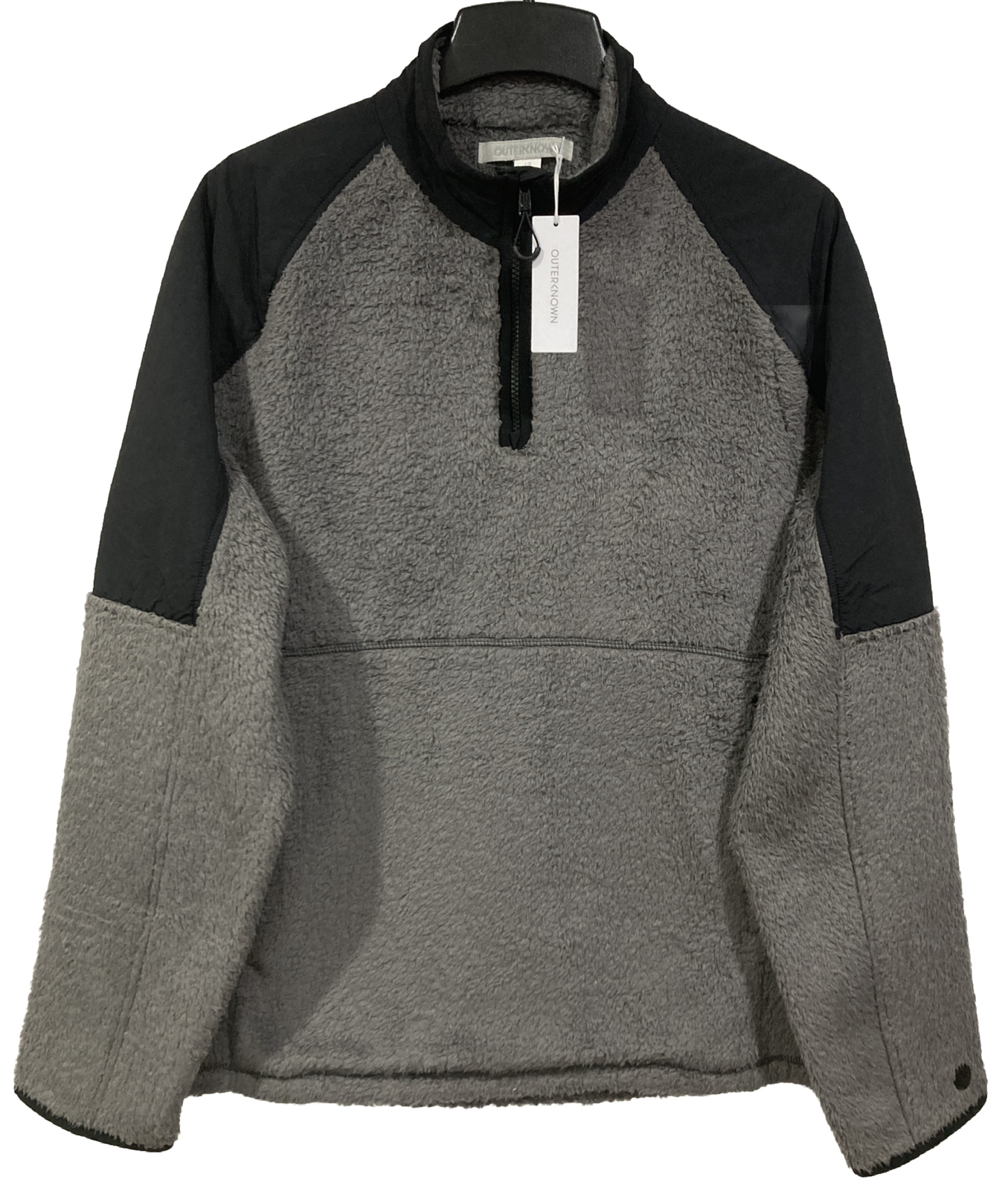 NWT Outerknown Men\'s Medium 1/4 Zip Soft Sherpa Skyline Fleece Pullover Sweater NWT Outerknown Men\'s Medium 1/4 Zip Soft Sherpa Skyline Fleece Pullover Sweater