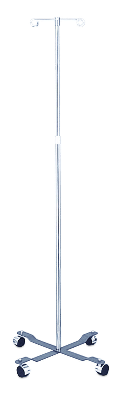 NEW Rolling 2-Hook 4-Leg Chrome Plated IV Stand Pole Wheeled I V Poles I.V. Cart NEW Rolling 2-Hook 4-Leg Chrome Plated IV Stand Pole Wheeled I V Poles I.V. Cart