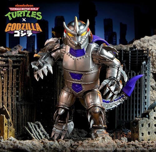 Teenage Mutant Ninja Turtles x Godzilla - Shredder x Mechagodzilla Action Figure Teenage Mutant Ninja Turtles x Godzilla - Shredder x Mechagodzilla Action Figure