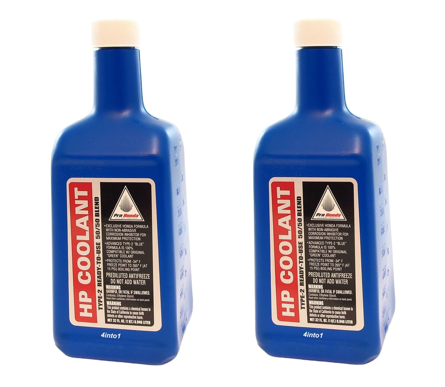Genuine Honda Type 2 HP Coolant 08C50-C321S02 50/50 Diluted - 2 Pack