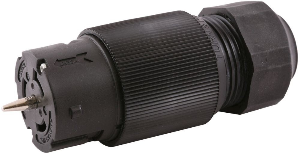 Hubbell CS8364L 50A 250V 3-Phase 4-Wire Twist-Lock Connector