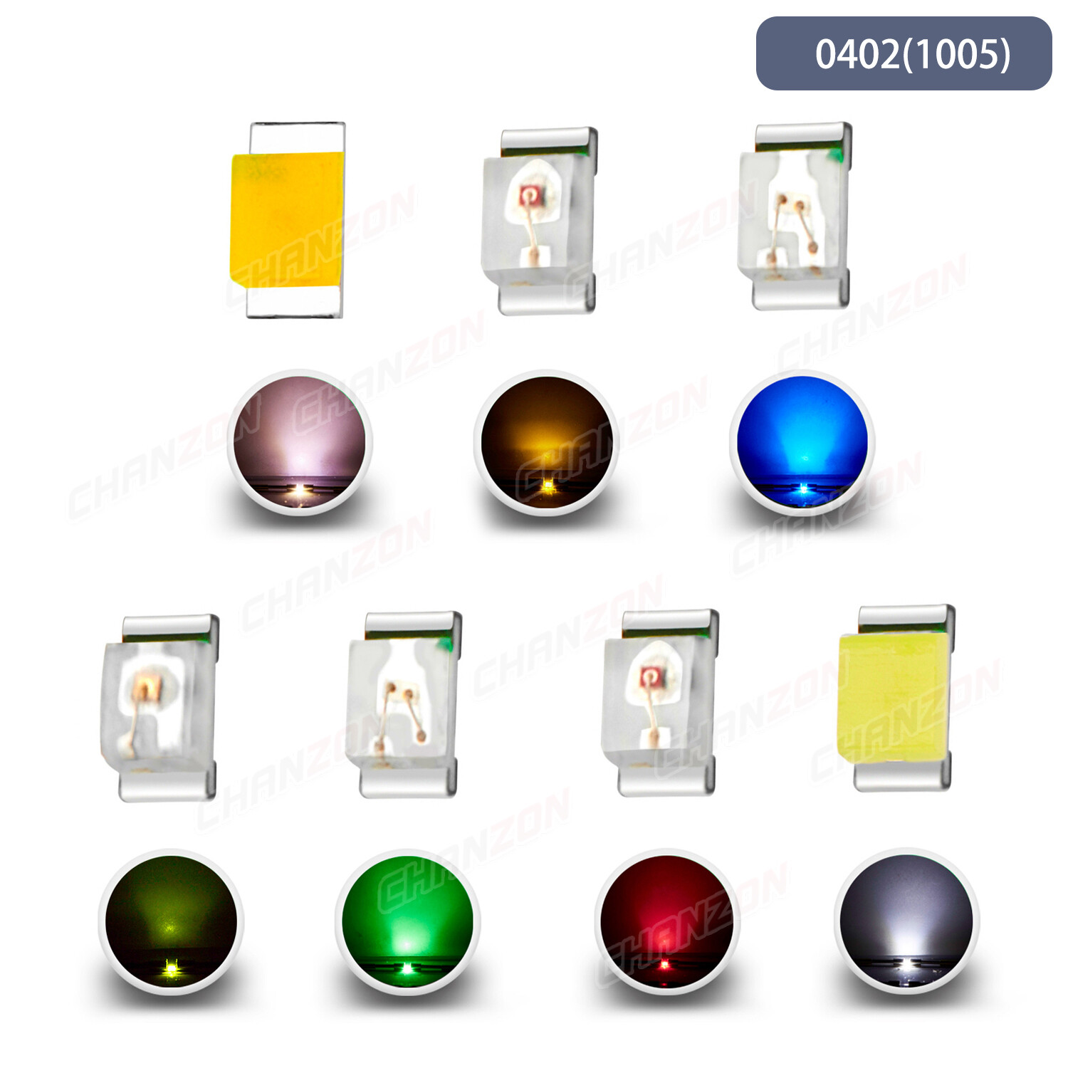 0805 1206 0603 3535 3528 2835 5630 5730 LED SMD Diode White Red Green RGB UV 3V