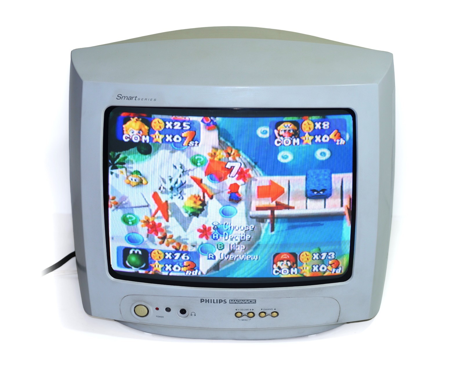 Philips Magnavox Smart Series PR1389 X121 - 13” CRT TV Retro Gaming Tested/Works