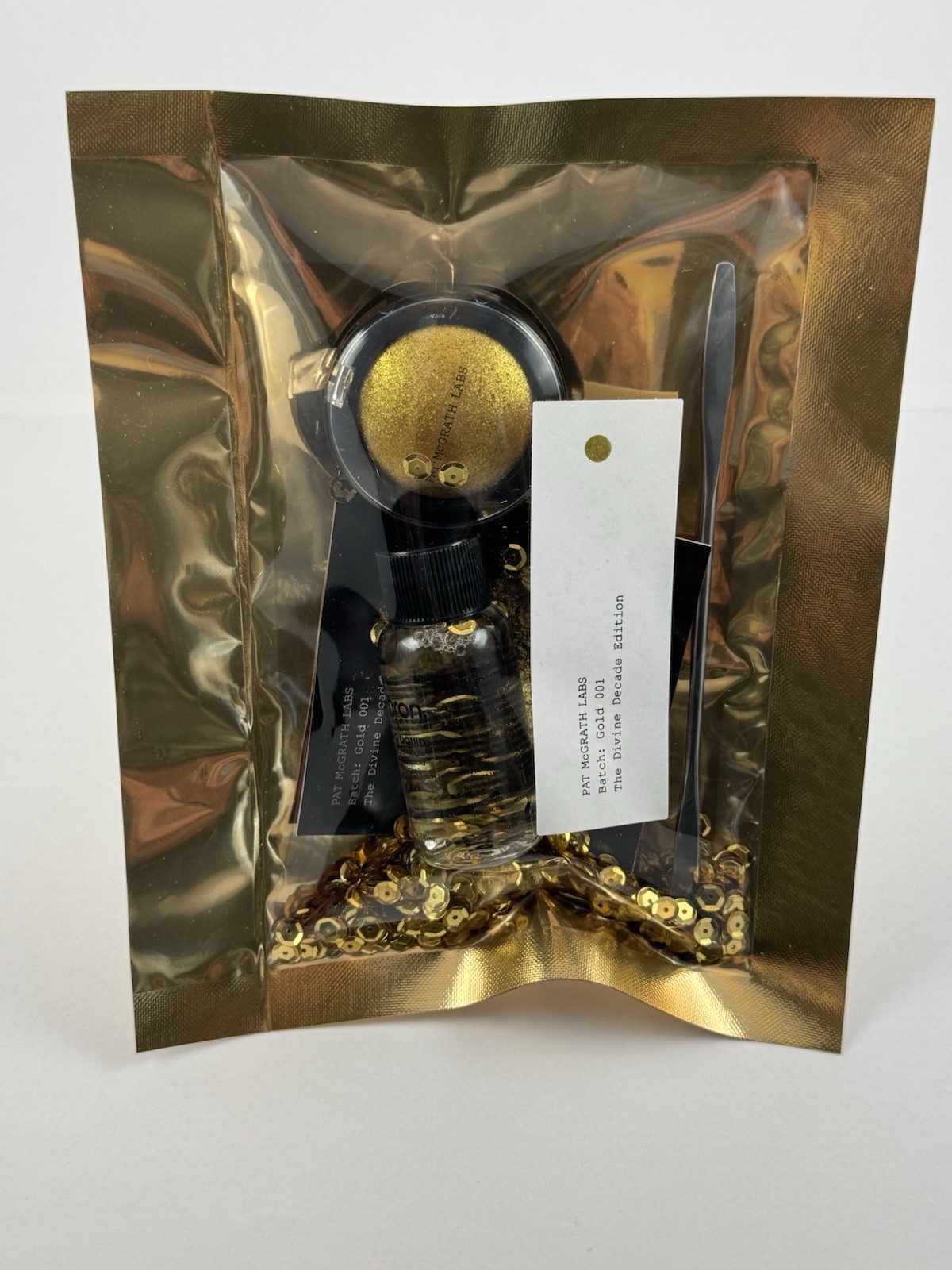 Pat McGrath Labs Gold 001 Divine Decadence Edition Pigment Kit Mehron Sealed NEW