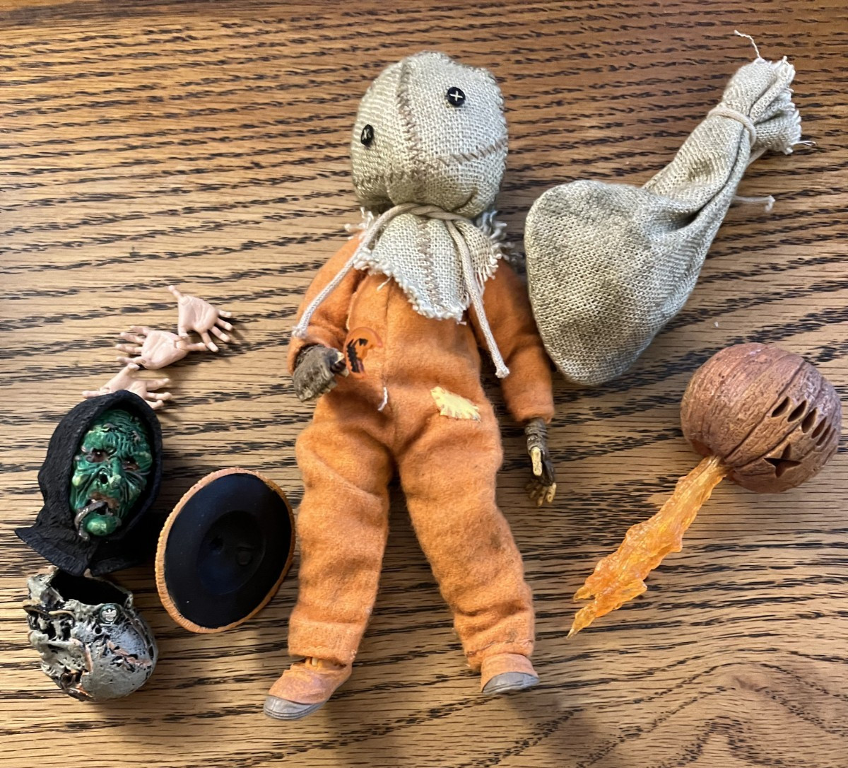 2019 NECA Trick R Treat Ultimate Sam Figure with accessories 2019 NECA Trick R Treat Ultimate Sam Figure with accessories