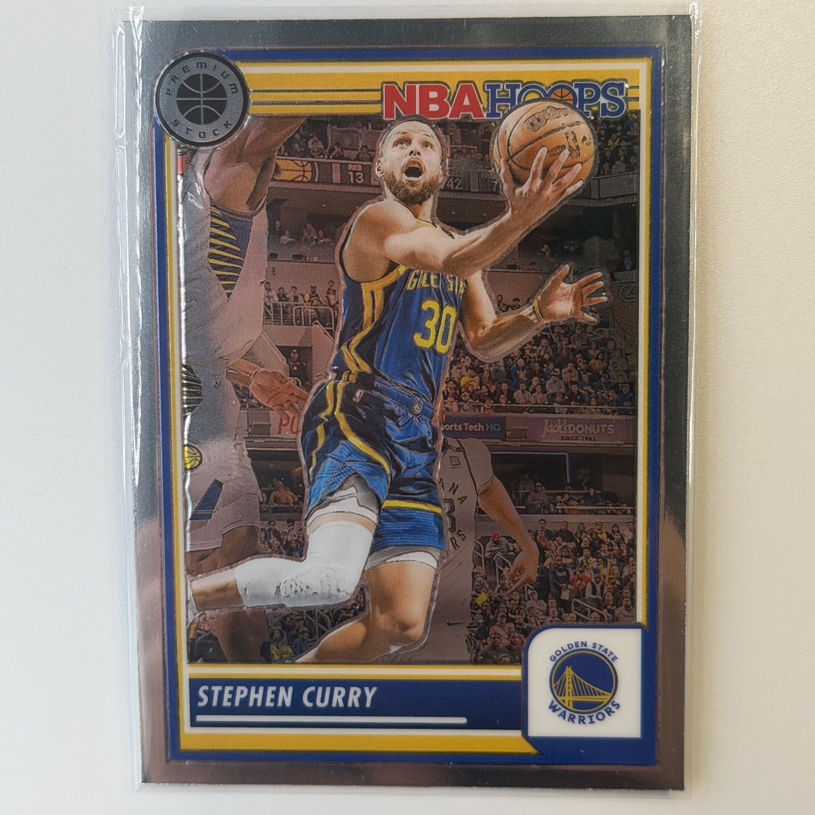 2023-24 Panini Hoops Premium Stock STEPHEN CURRY Silver Prizm #192 NM