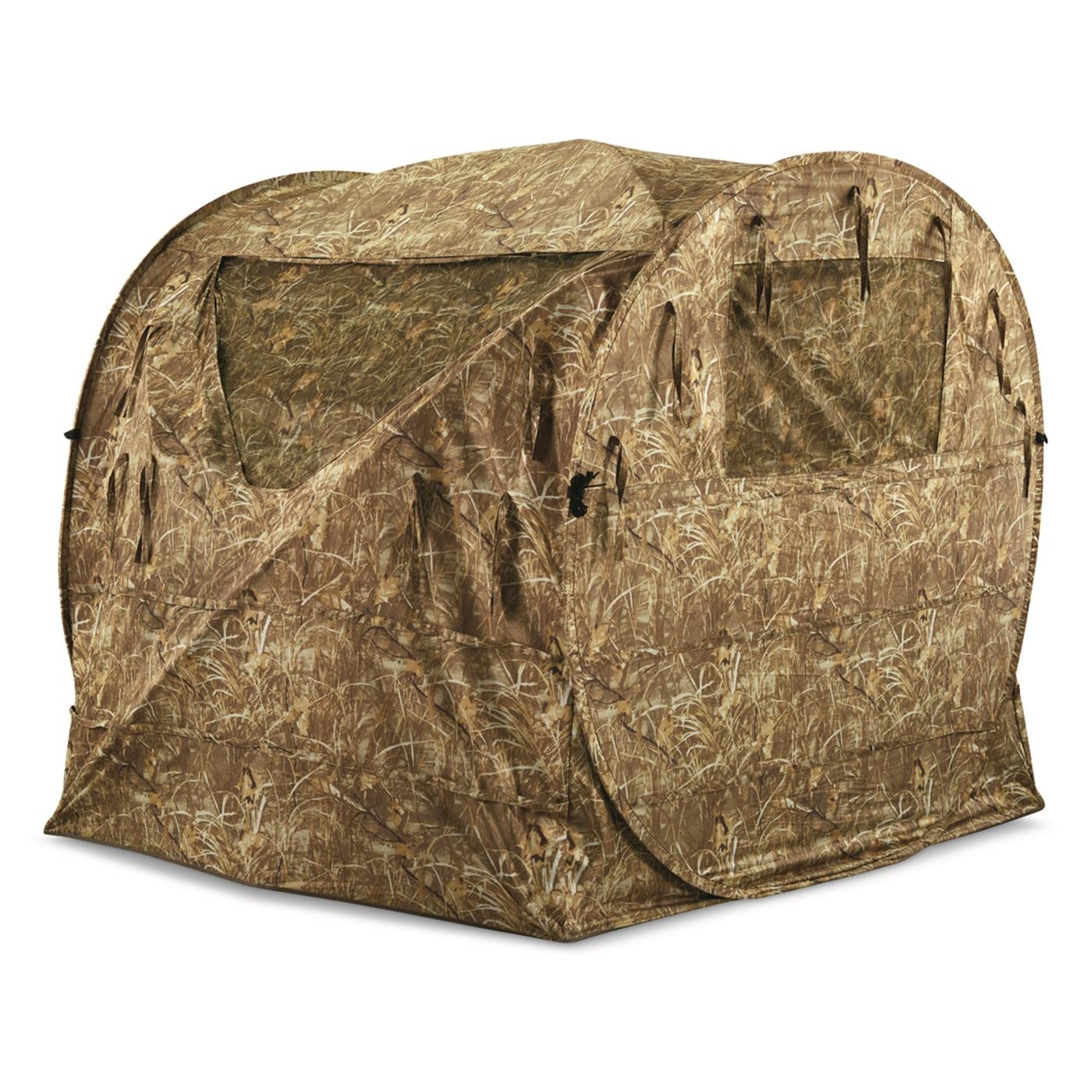 Guide Gear Spring Steel Hay Bale Blind Camo Guide Gear Spring Steel Hay Bale Blind Camo