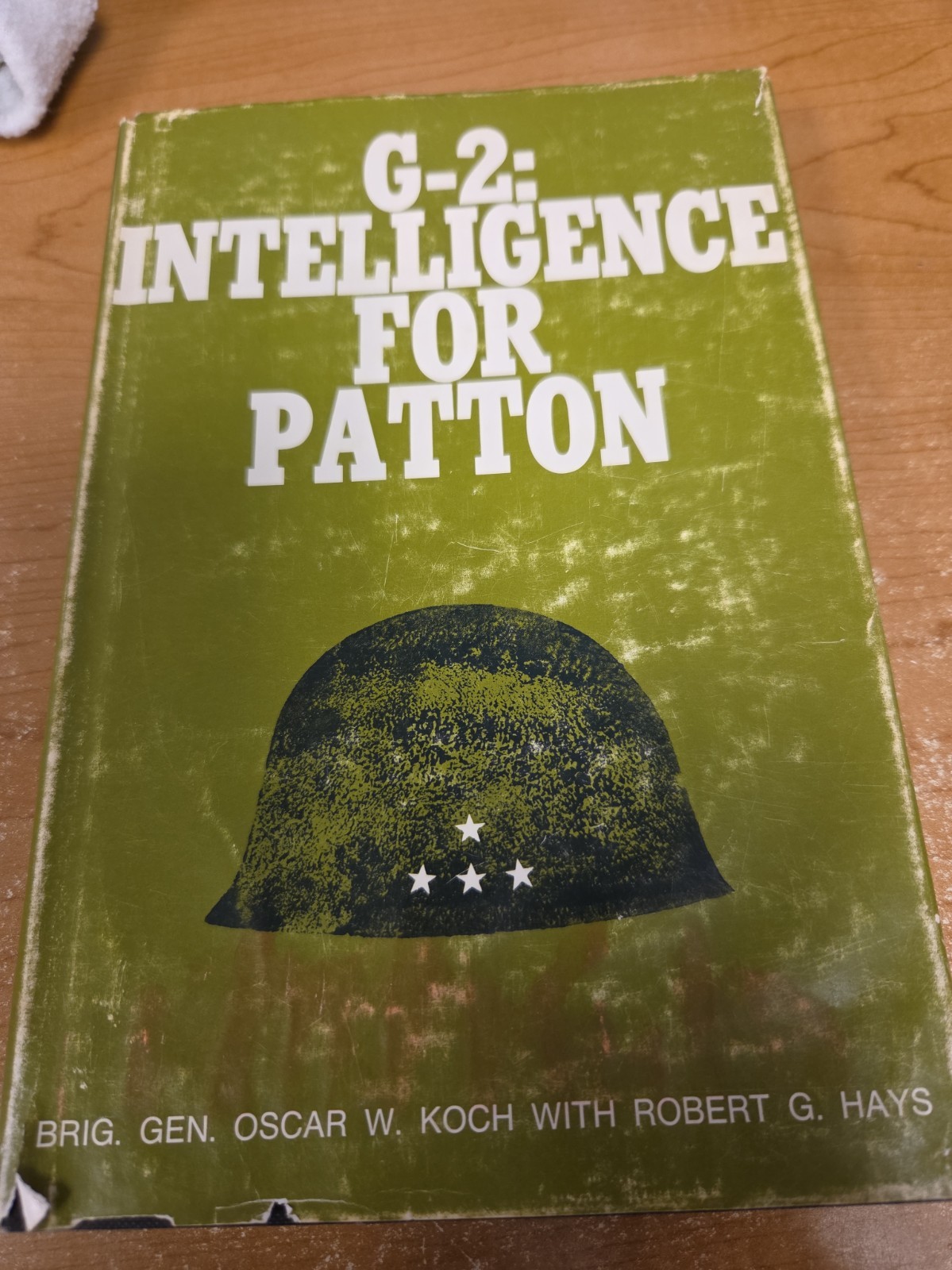Vintage G-2: Intelligence for Patton by Oscar W. Koch Hardcover Book Excellent Vintage G-2: Intelligence for Patton by Oscar W. Koch Hardcover Book Excellent