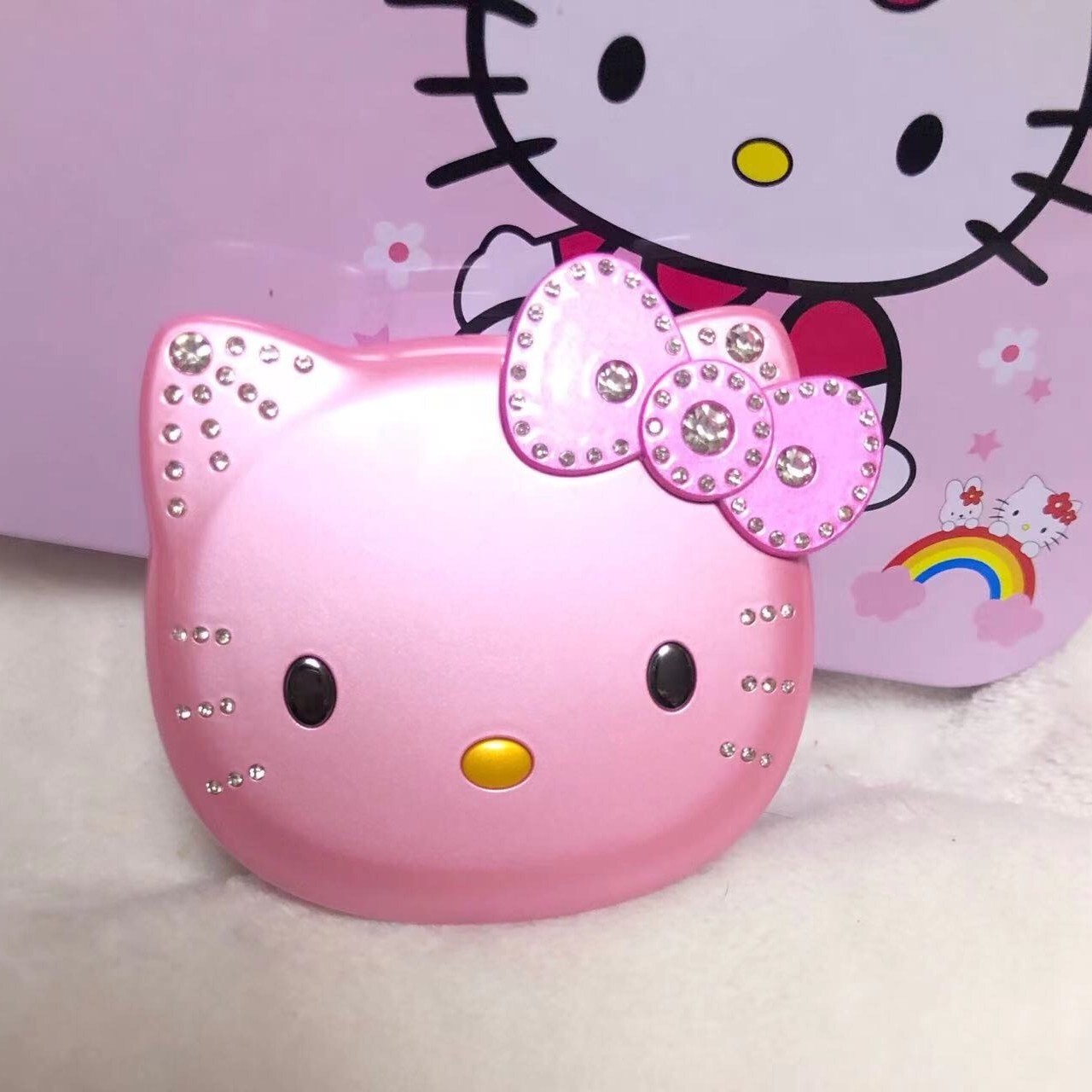 Hello Kitty Flip Phone 4G With Camera Kawaii 2025 - Sanrio Cartoon Kids Phone