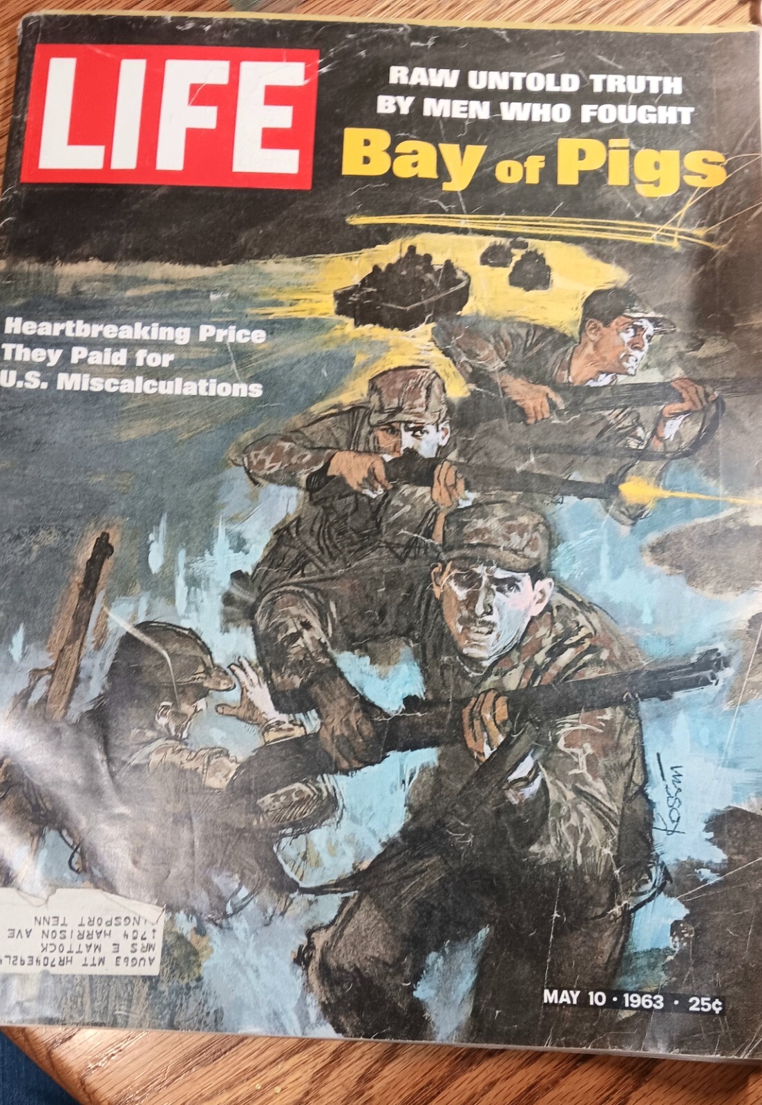 Life Magazine May 10 1963 Bay of Pigs, Price for U.S. Miscalculations