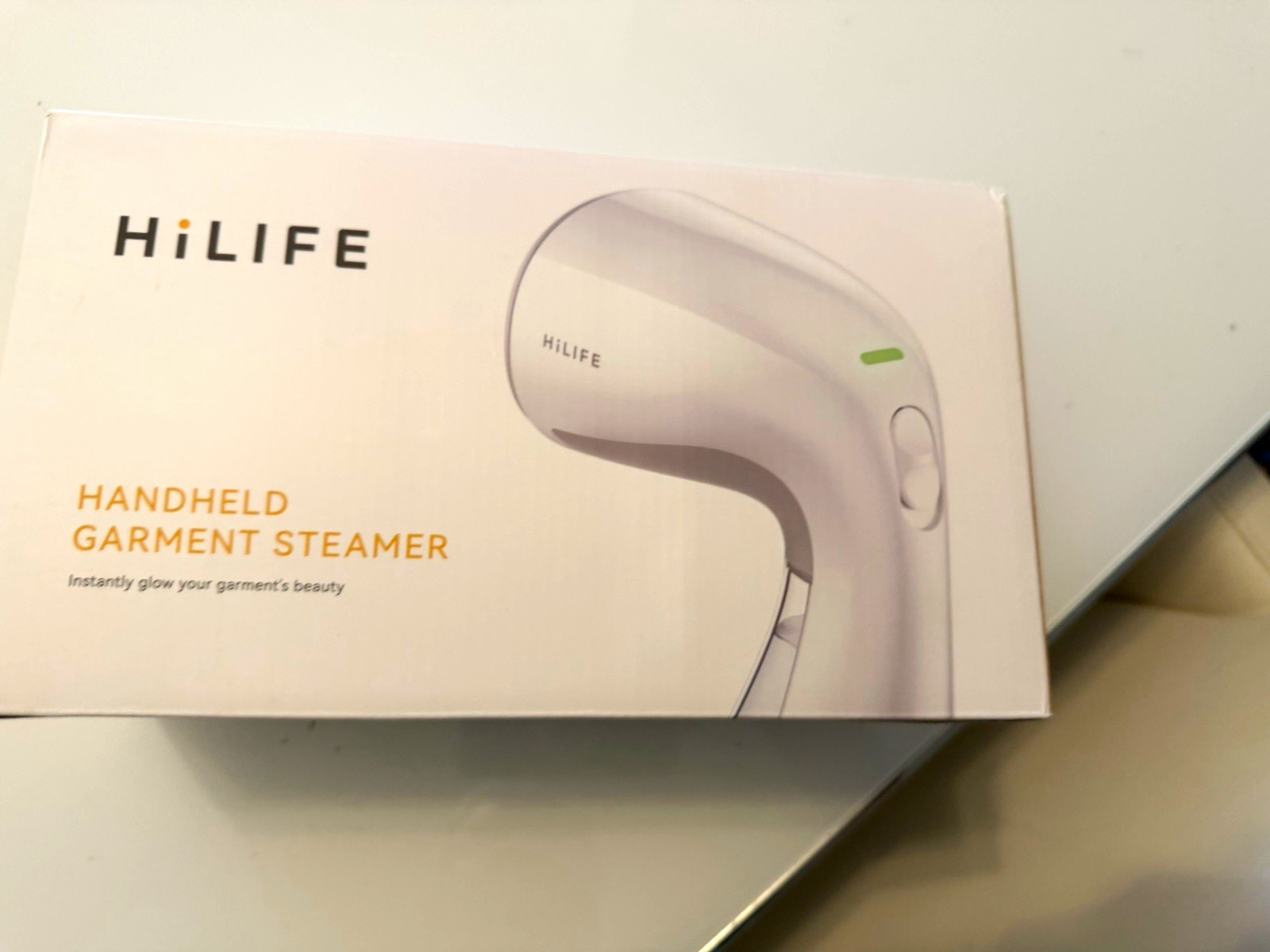 HiLIFE HL9 Handheld Garment Steamer, Vertical Steam, White 110V-120V Brush new HiLIFE HL9 Handheld Garment Steamer, Vertical Steam, White 110V-120V Brush new