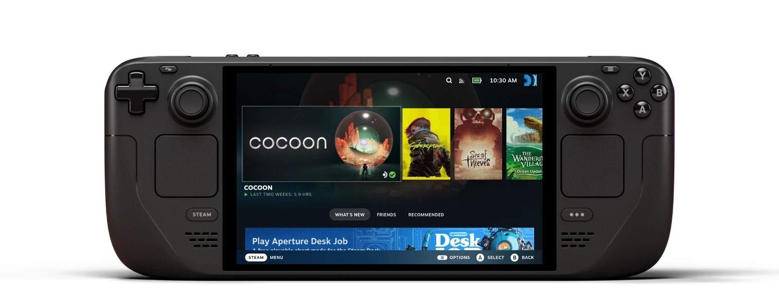 Valve Steam Deck OLED 512GB -- In Hand