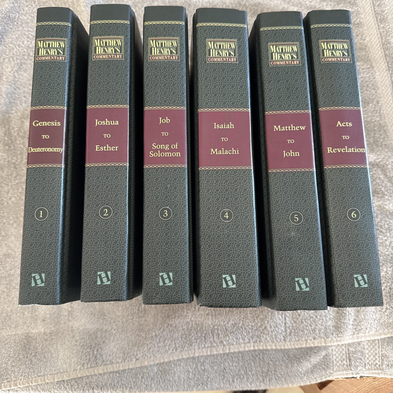 Matthew Henry\'s Commentary 1991 6 Volume Set Matthew Henry\'s Commentary 1991 6 Volume Set