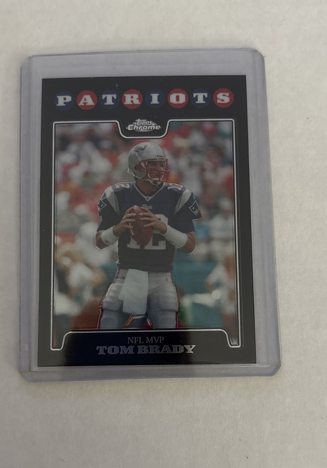 2008 Topps Chrome - Tom Brady #TC163 2008 Topps Chrome - Tom Brady #TC163