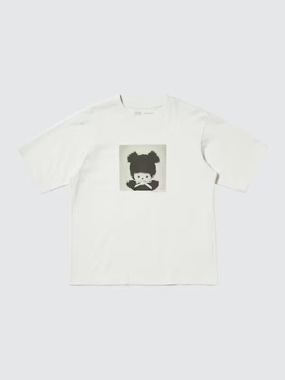 PSL UNIQLO UT Monchhichi T-Shirt NATURAL Graphic Relax Fit Japan XS-3XL
