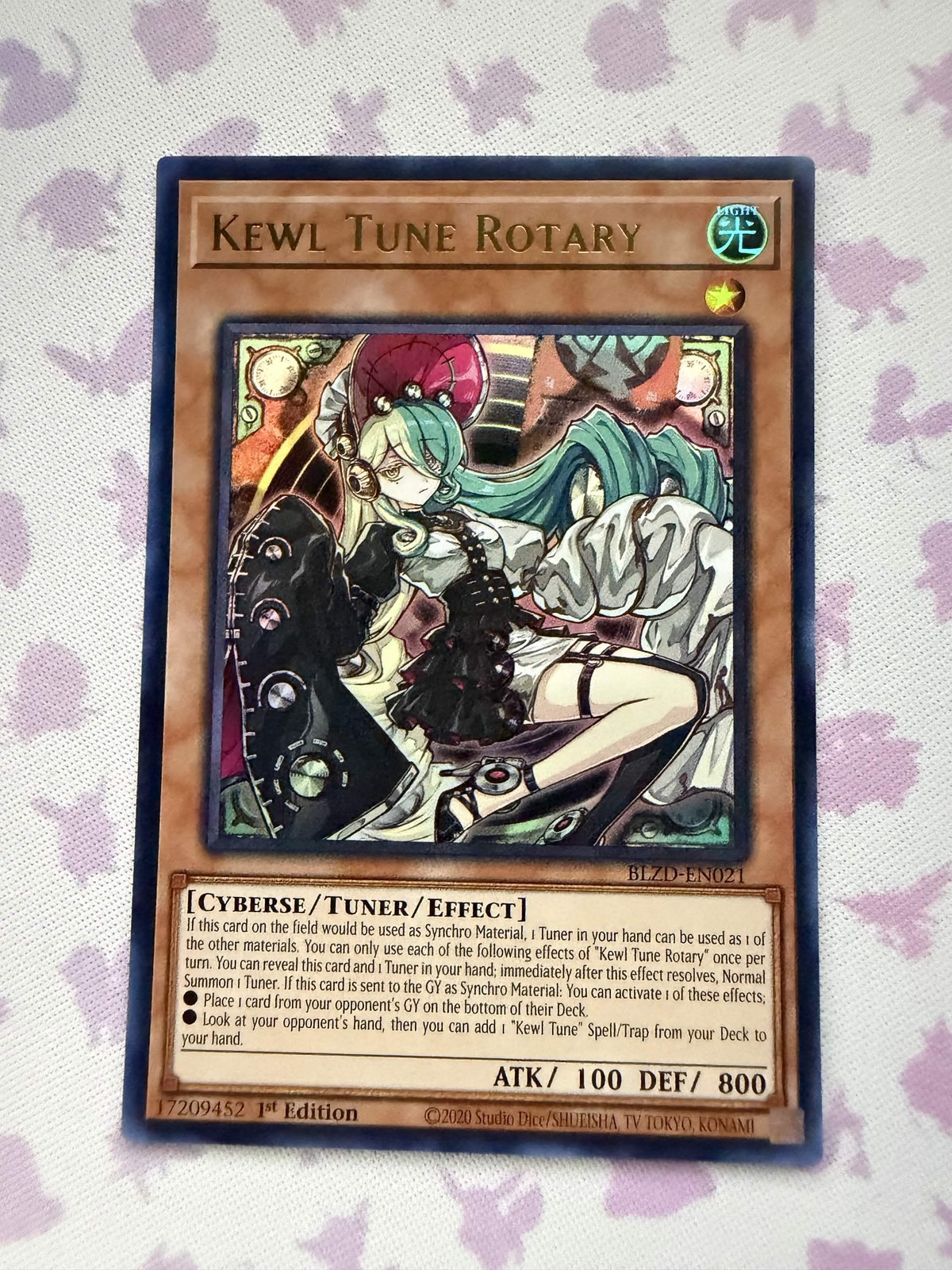 Kewl Tune Rotary | BLZD-EN021 | Ultra Rare | Blazing Dominion | 1st Edition