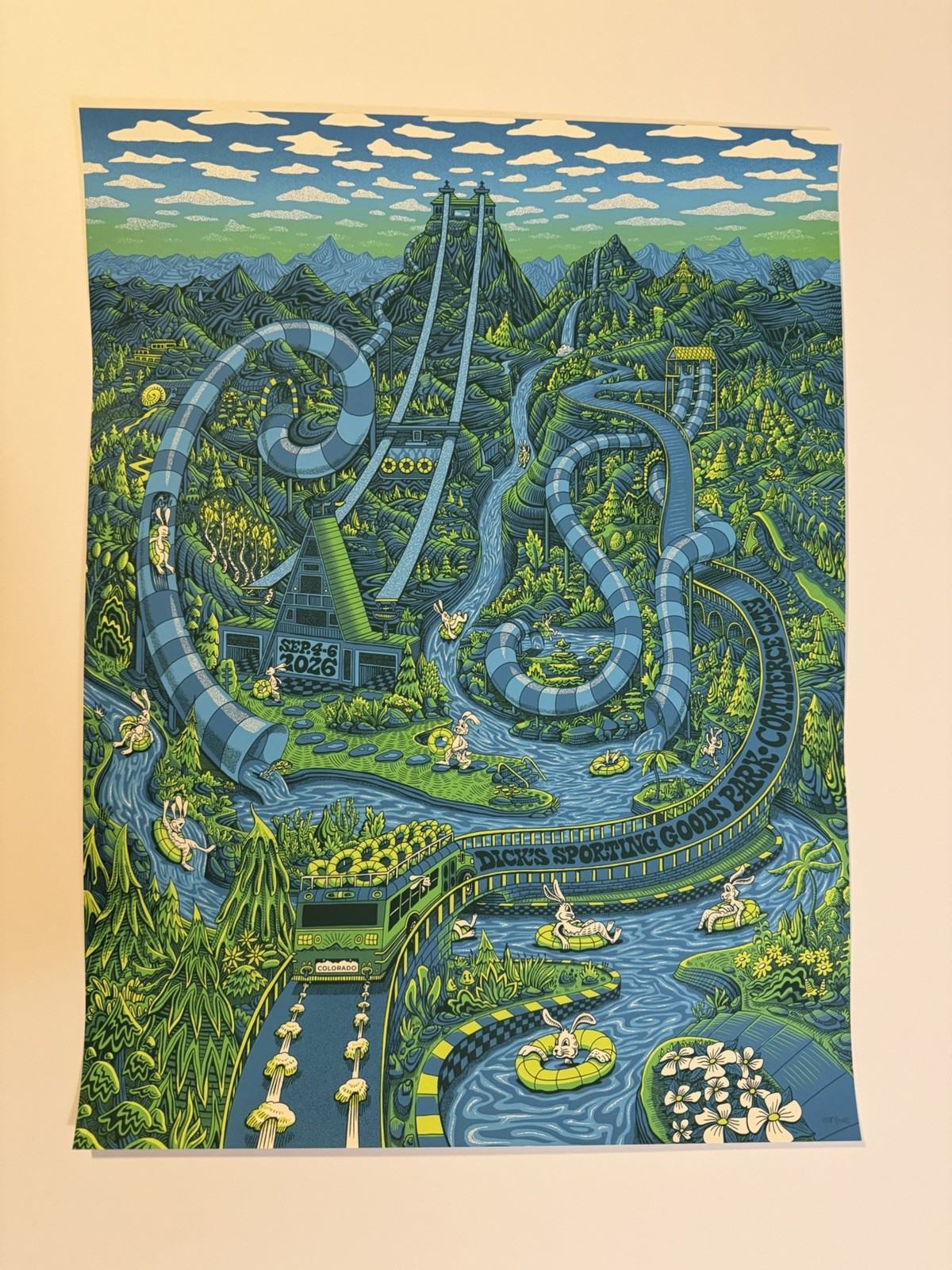 Phish | Dicks Poster 9/4 9/5 9/6 Commerce City Colorado Denver Dylan Fant Phish | Dicks Poster 9/4 9/5 9/6 Commerce City Colorado Denver Dylan Fant