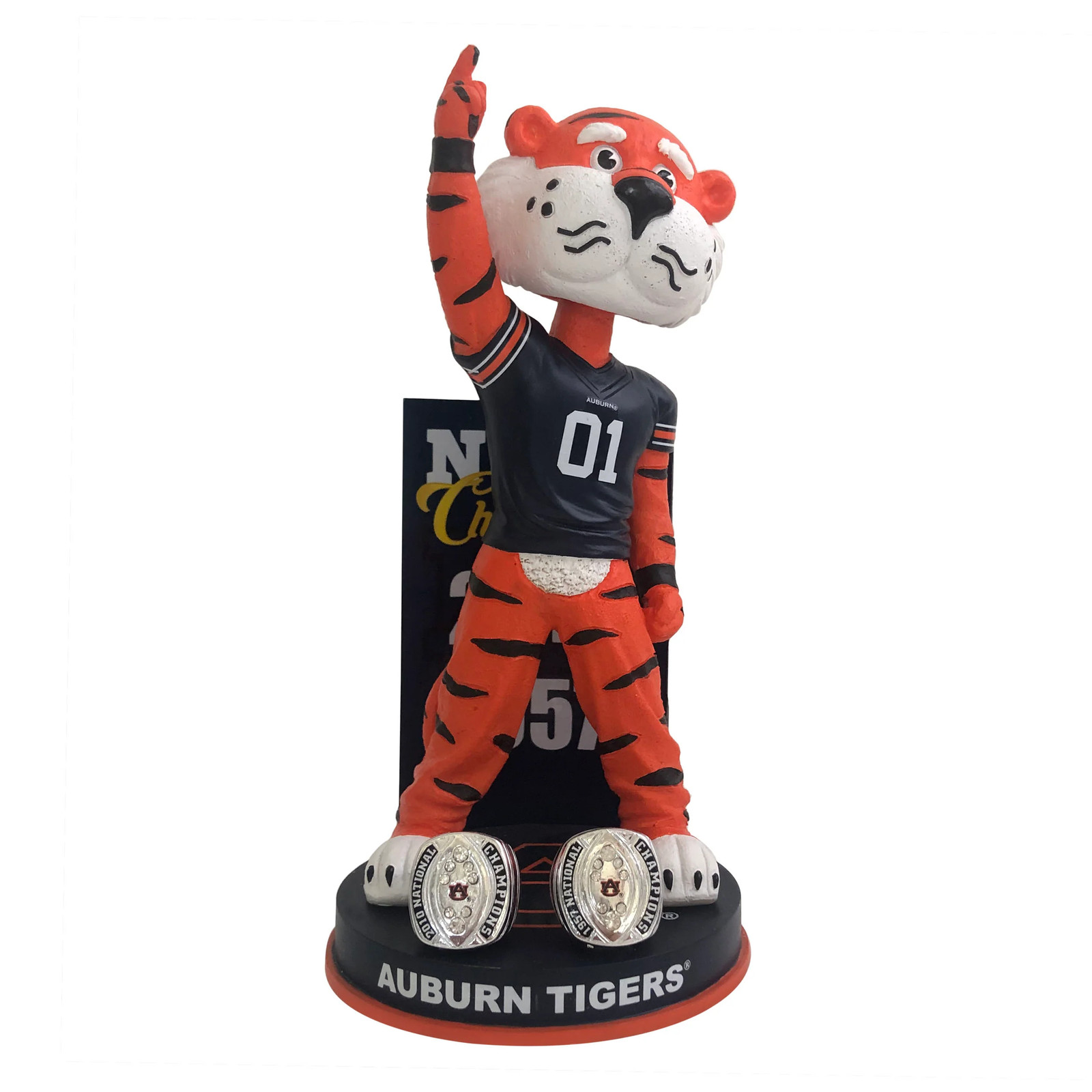 Aubie the Tiger Auburn Tigers Mascot Football National Champions Bobblehead NCAA Aubie the Tiger Auburn Tigers Mascot Football National Champions Bobblehead NCAA